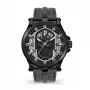 POLICE Reloj para hombre Blaze PEWJA2108201 47mm esfera negra correa de piel
