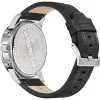 POLICE reloj hombre PEWJF2203305 48mm cronógrafo esfera negra correa de piel