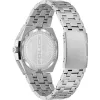 Reloj de hombre POLICE PEWJG2110702 46mm caja de acero inoxidable correa de piel negra analógico de cuarzo