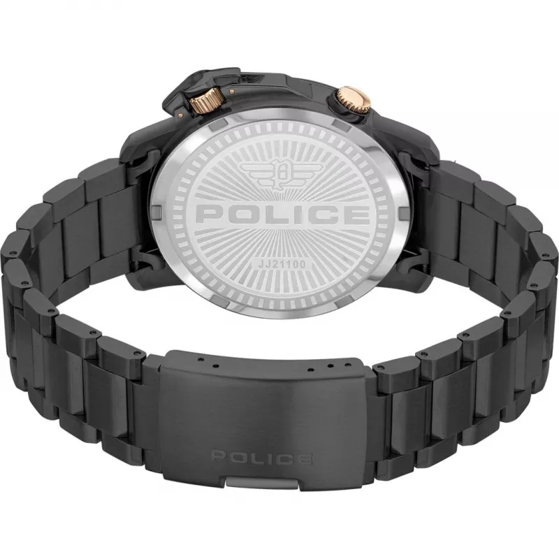 POLICE Reloj de hombre Ranger PEWJJ2110001 44mm Acero inoxidable Cuarzo Analógico