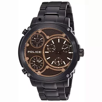 Reloj de hombre Police Ranger PL14830JBB02M 52mm acero inoxidable esfera negra