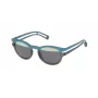 POLICE S1960M49NV8H Gafas de sol para mujer - Montura negra brillante, lentes grises degradadas, 49/21/145 mm