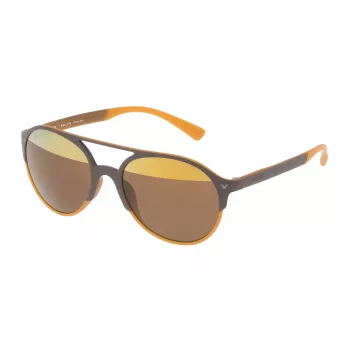 POLICE SPL163V556L2H Gafas de sol unisex Havana Brown Gradient 55/19/140 mm