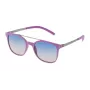 POLICE SPL16952GEAP gafas de sol hombre rectangulares Havana acetato con lentes de policarbonato marrones UV400