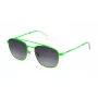 POLICE SPL996-5508DZ Gafas de sol de hombre - Montura de acetato negra, lentes grises degradadas, 55/19/145 mm