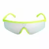 POLICE SPLA28997B8X Gafas de sol hombre - Montura negro brillante, lentes azul espejado