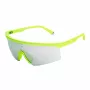 POLICE SPLA28997B8X Gafas de sol hombre - Montura negro brillante, lentes azul espejado