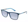 POLICE SPLA5656WTRX Gafas de sol rectangulares de acetato para hombre - Havana/brown gradient