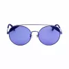 POLICE SPLA94548P6B Gafas de sol de mujer rectangulares polarizadas Havana Marrón Montura de acetato Lentes marrones 54/18/140 mm