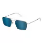 POLICE SPLL07M59579B Gafas de sol para hombre - Montura de acetato negra, lentes de policarbonato grises, protección UV400