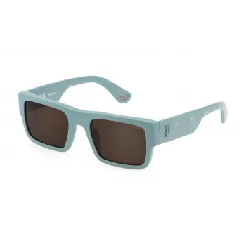 POLICE SPLL12-540M81 Gafas de sol para hombre negro mate polarizadas 54/21/145 mm