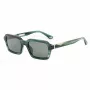 POLICE SPLL14-5309N6 Gafas de sol de hombre - Montura de acetato negra, lentes de policarbonato grises, protección UV400, 53 mm