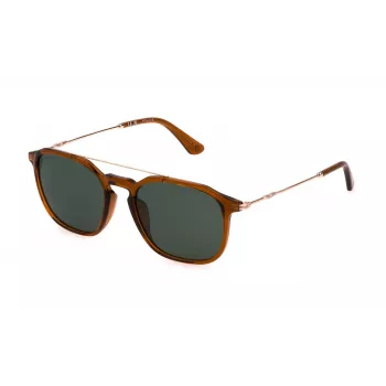 POLICE SPLL76-53D67P Gafas de sol polarizadas de hombre Havana Marrón 53mm