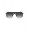 POLICE SPLL89-62300Y Gafas de sol hombre rectangulares - montura negra lentes grises 62mm