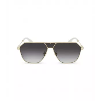 POLICE SPLL89-62300Y Gafas de sol hombre rectangulares - montura negra lentes grises 62mm