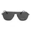POLICE SPLL89-62509Y Gafas de sol hombre cuadradas de acetato - montura negra, lentes grises 62/11/145 mm
