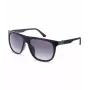 Gafas de sol de hombre POLICE SPLN33M590Z42 - Montura de acetato negra, lentes de policarbonato grises, protección UV400, ancho de lente 59 mm
