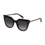 Police SPLN61-540700 mujer gafas de sol negro brillante gris 54mm