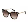 POLICE SPLN63-530779 Gafas de sol unisex - montura de acetato negra, lentes de policarbonato grises, UV400