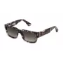 POLICE SPLP24-5407MR Gafas de sol de hombre - Montura negra, lentes grises espejadas, 54 mm