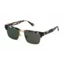 Gafas de sol de hombre POLICE SPLP25-5507MR - Montura negra, lentes gris espejado 55/17/145 mm