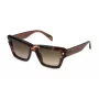 POLICE SPLP48-5202AD Gafas de sol mujer, montura negro brillante, lentes grises, 52mm