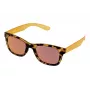 POLICE Gafas de sol para hombre S194450878R Havana Acetato Rectangular 50/22/140 mm