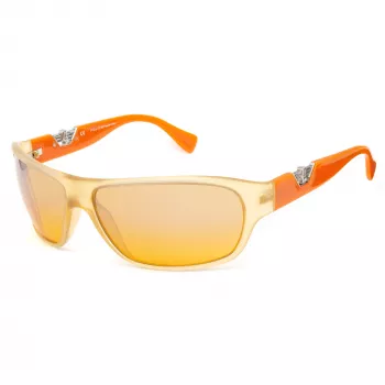POLICE Gafas de sol unisex Pilot Aviator S1803M68JA1X Havana marrón 68/15/125 mm