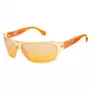 POLICE Gafas de sol unisex Pilot Aviator S1803M68JA1X Havana marrón 68/15/125 mm