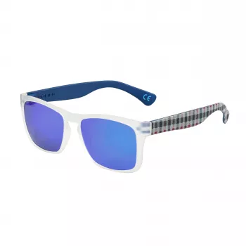 POLICE Gafas de sol unisex S198854Z69B - Montura de acetato, lentes grises degradadas, protección UV400