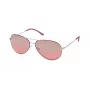 Gafas de sol unisex POLICE S8299M58Q05X - Montura metálica gunmetal, cristal gris degradado, 58mm