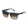POLICE Gafas de sol unisex SPLN35M530955 montura negra lentes grises 55/19/145 mm UV400