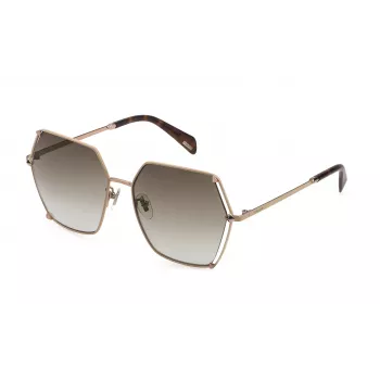 Gafas de sol mariposa para mujer Police SPLD31-560F72 Havana Brown degradado 56/16/140 mm