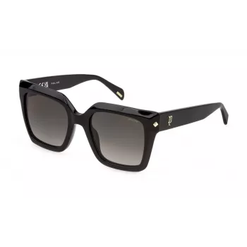 Police Gafas de sol de mujer Cat-Eye SPLR26E53700Y - Montura de acetato, protección UV400, lente de 53 mm