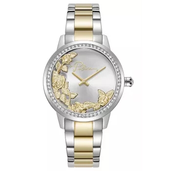 Reloj de mujer POLICE cuarzo analógico PEWLG2202241 34mm plata malla de acero inoxidable
