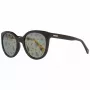 POLICE Gafas de sol rectangulares para mujer SPL408E546XKL - montura de acetato negra, lentes de policarbonato grises, protección UV400