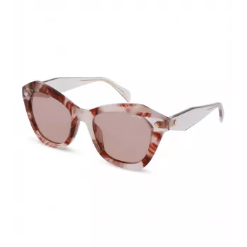 Gafas de sol de mujer Police SPLL97-520Z02 rectangulares - Negro brillante/gris