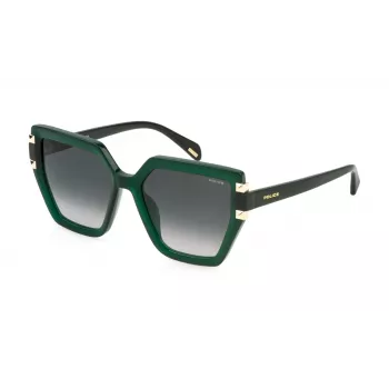 Police Mujer SPLP46-5506RS Gafas de sol Havana marrón degradado 55/18/140 mm