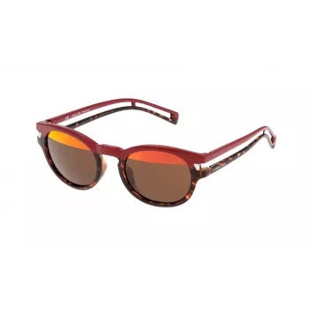 Gafas de sol de mujer Police S1960M49NK5H montura de acetato havana cristales degradados marrones 49/21/145 mm