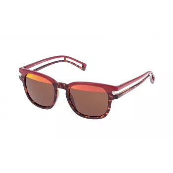POLICE Gafas de sol mujer S1961M51NK5H - montura de acetato negra, lentes grises, 51 mm