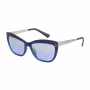Gafas de sol de mujer POLICE S1971M56899X Havana marrón acetato montura completa oversize cuadradas 56/17/140 mm UV400