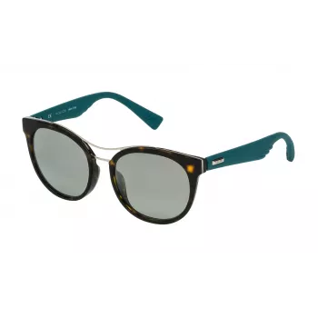 POLICE Gafas de sol para mujer SPL41252722K habana acetato marrón degradado 52 mm