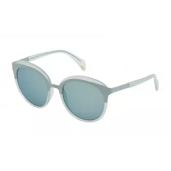 POLICE Gafas de sol de mujer SPL49953SMCX Havana Marrón Cuadradas Acetato UV400