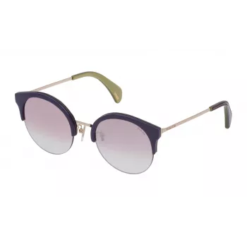 POLICE Gafas de sol de mujer SPL61561300X - montura negra, lentes grises, 61 mm
