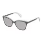 POLICE Gafas de sol de mujer SPL643567DXX - Montura de acetato geométrica con protección UV400