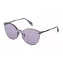 POLICE Gafas de sol para mujer SPL935990Q63 - Montura negra brillante, lentes degradadas grises, protección UV400