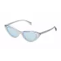 POLICE Gafas de sol para mujer SPL93752095W Havana acetato lente marrón degradada 52mm