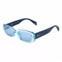 Police Gafas de sol mujer SPLA17536N1X - Montura negra, lentes grises degradadas, 53 mm