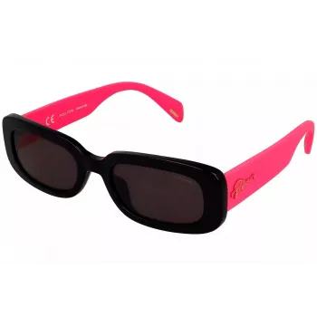 Police Gafas de sol de mujer SPLA1753700Y Havana marrón mariposa acetato 53mm