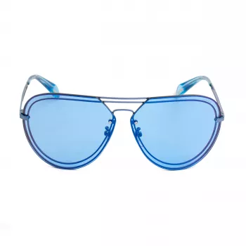 POLICE Gafas de sol mujer SPLA9367R70B montura de acetato Havana marrón lentes de policarbonato marrones UV400